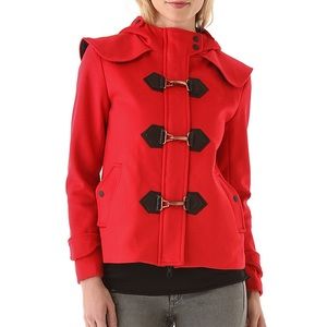 Rag and Bone Red Fitted Jacket